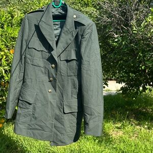 Men's Dark Green Military-Style Jacket Bremen-Bowdon 42XL